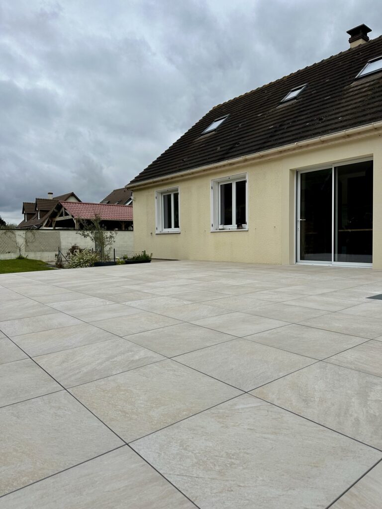 Réalisation d’une terrasse sur plots