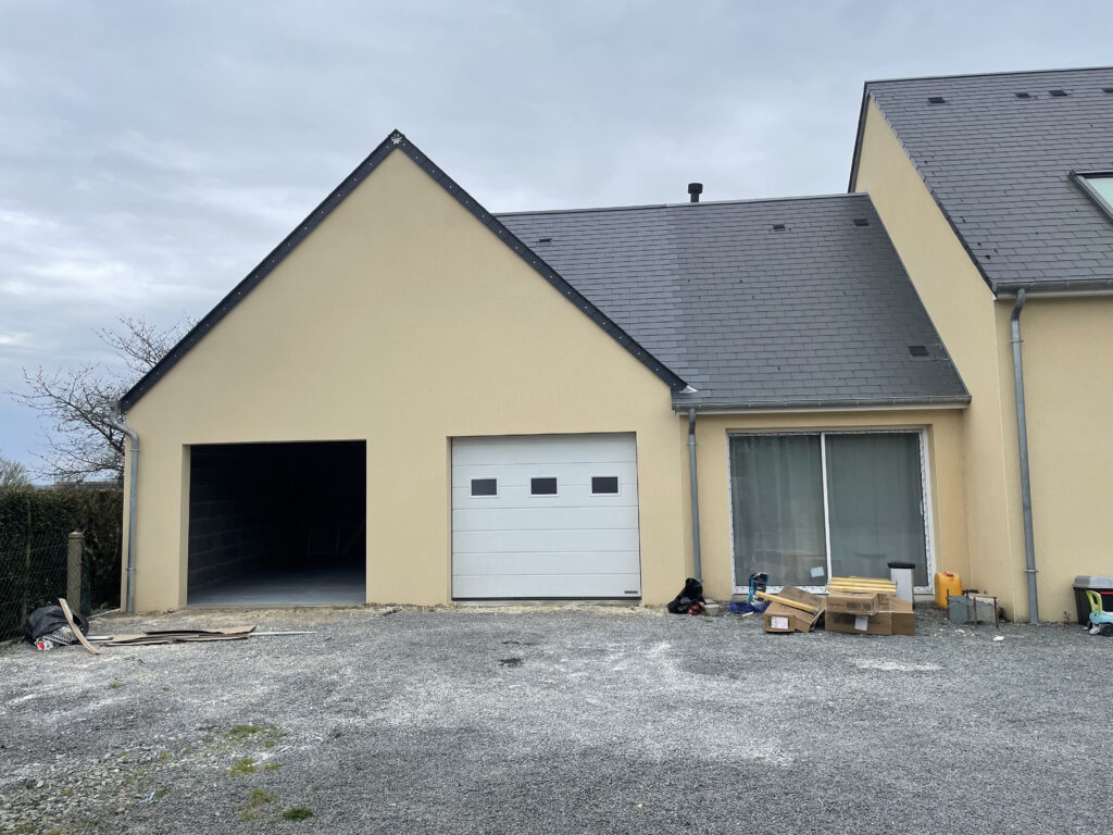 Rénovation de façade et garage à Saint-Lô