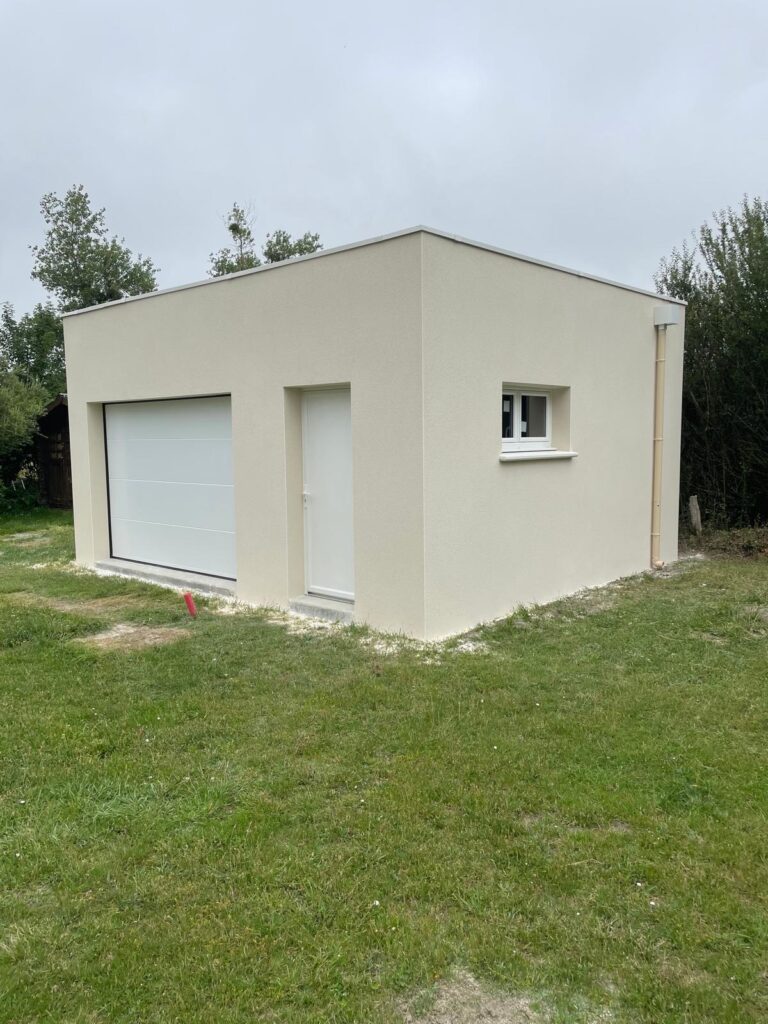 Construction d'un garage indépendant à Caen