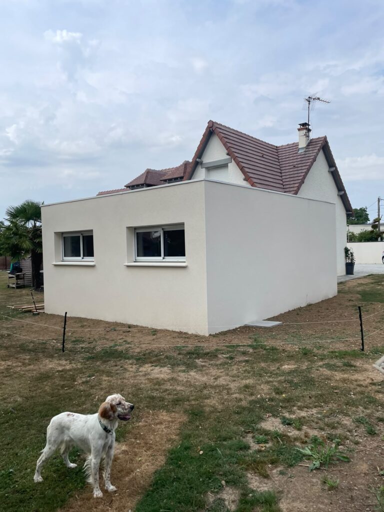 Rénovation de plain-pied et extension à Caen